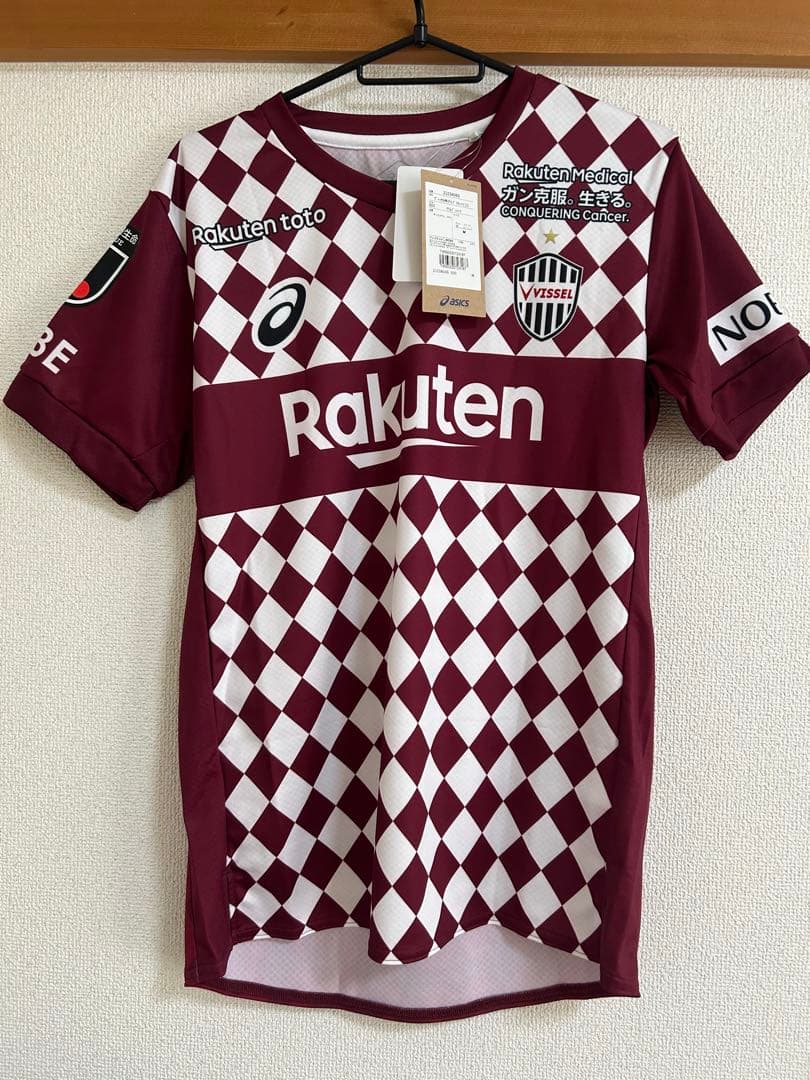 ヴィッセル神戸　イニエスタ選手　新品未使用ユニ　M