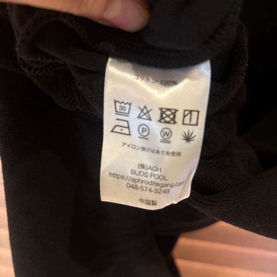 APHRODITE GANG BUDSPOOL 黒色 Tシャツ 未使用　Lサイズ