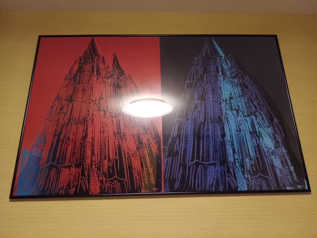 超巨大アンディウォーホール「ケルン大聖堂」　ポスター