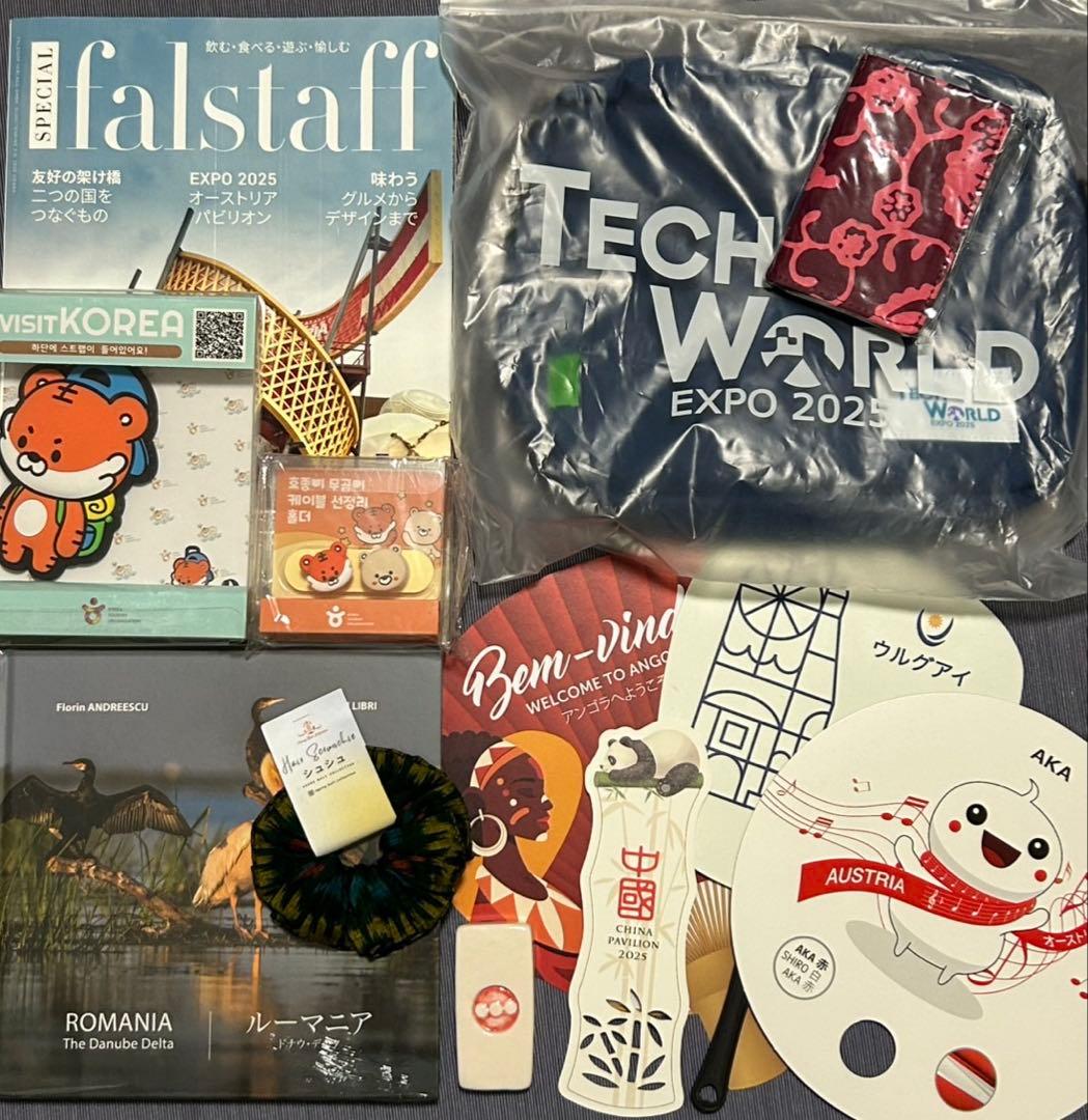 ぷ*こ様 EXPO2025 大阪・関西万博　海外パビリオン　非売品グッズ　12種