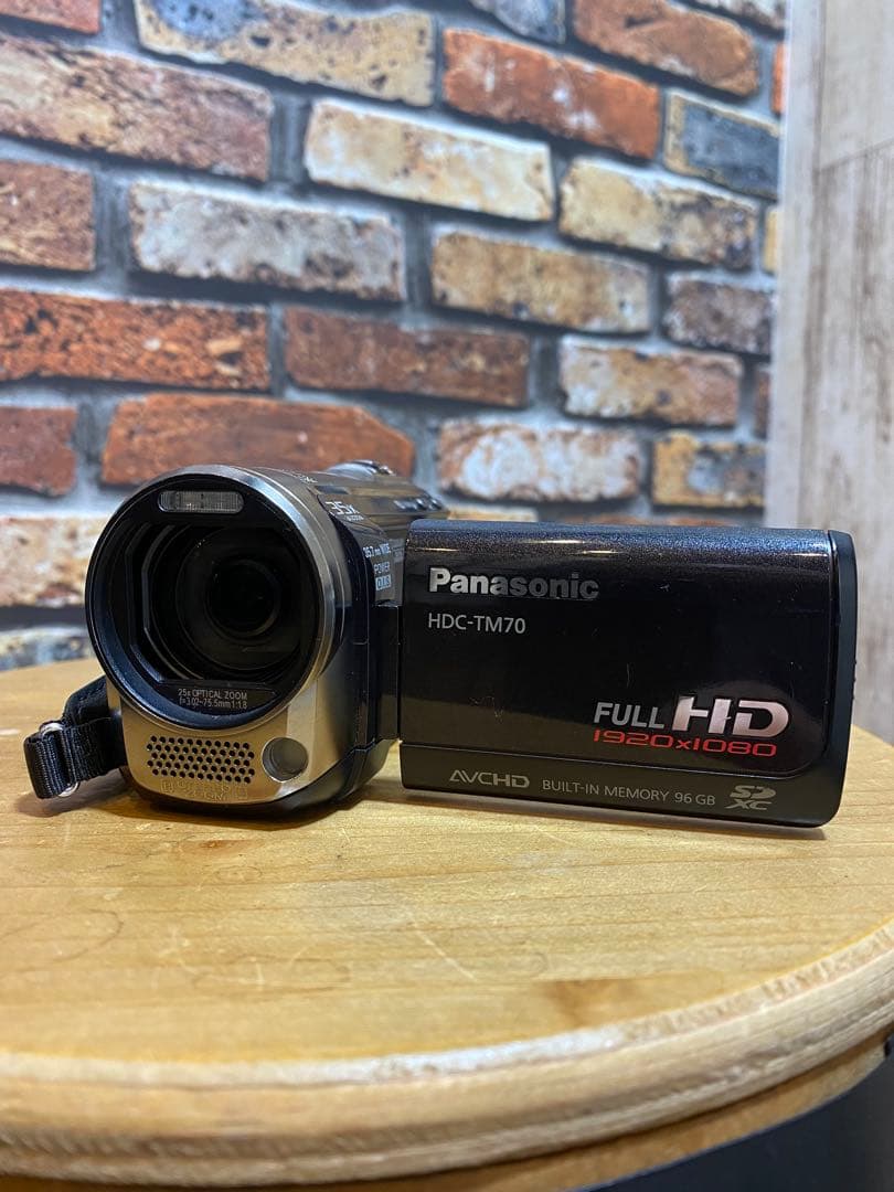Panasonic HDC-TM70 ビデオカメラ　動作品