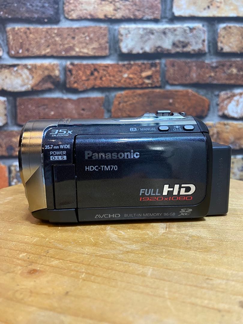 Panasonic HDC-TM70 ビデオカメラ　動作品