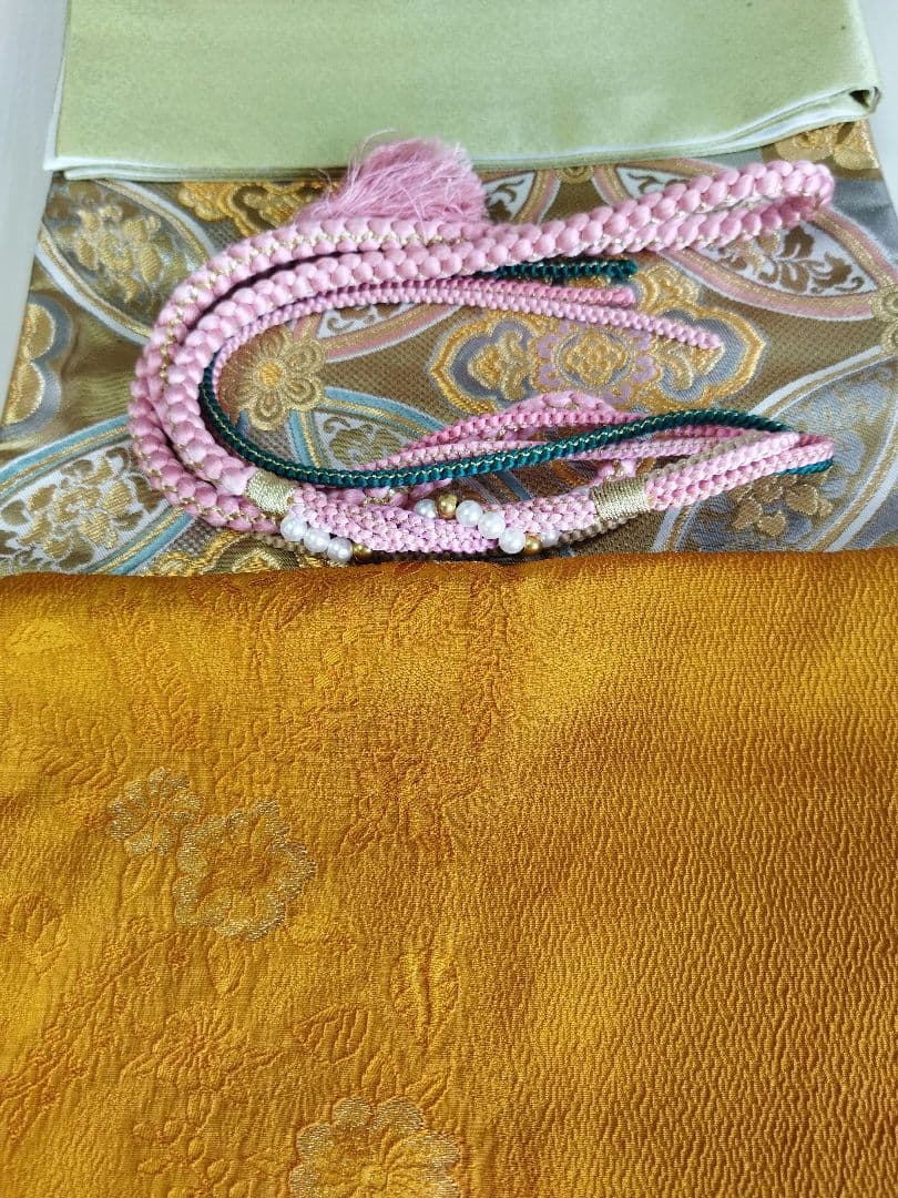 yuki様　430.振袖7点セット 正絹　フルセット　成人式　西武百貨店謹製