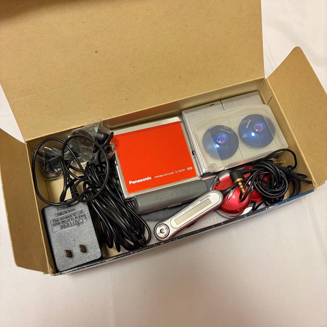 Panasonic SJ-MJ50-R ポータブルMDプレイヤー