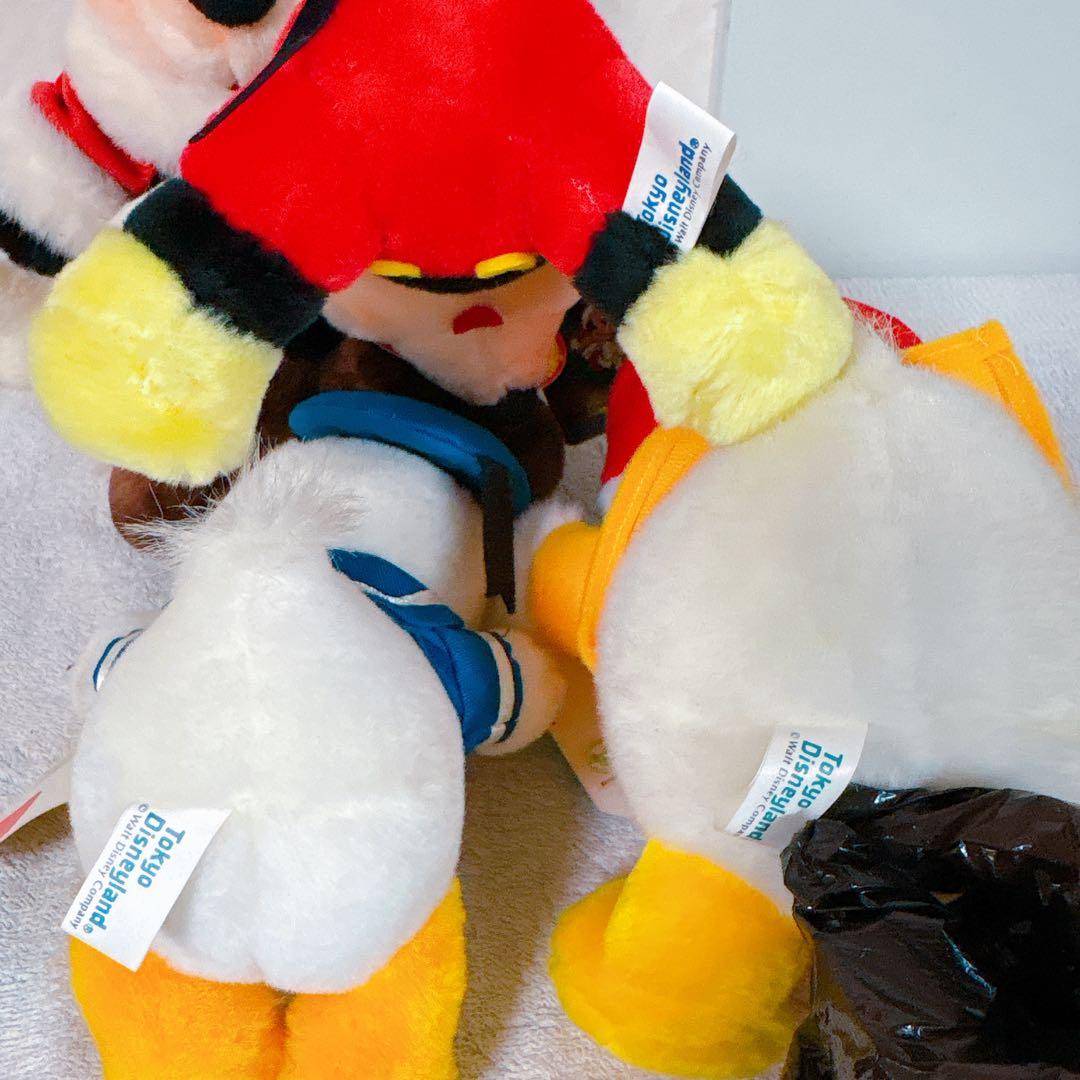 【超希少・タグ付】サンアンドスター製★レトロ サンタミッキー デューイ4点