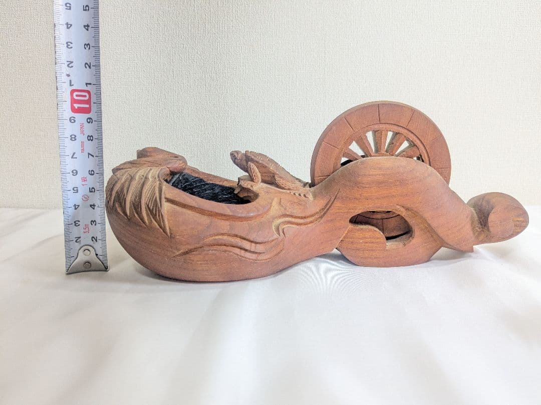 墨壺 大工道具 木彫り 亀