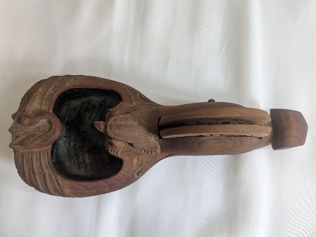 墨壺 大工道具 木彫り 亀