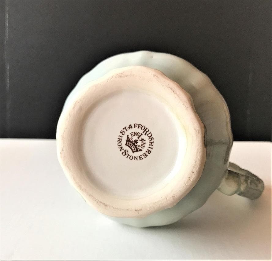 3013スタッフォードシャー アイアンストーン アンティーク ピッチャー