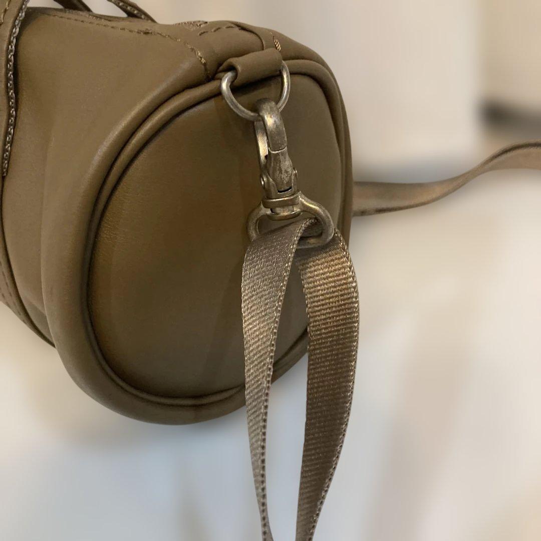 超美品　E R A. NAPPA CALF MINI DUFFLE BAG