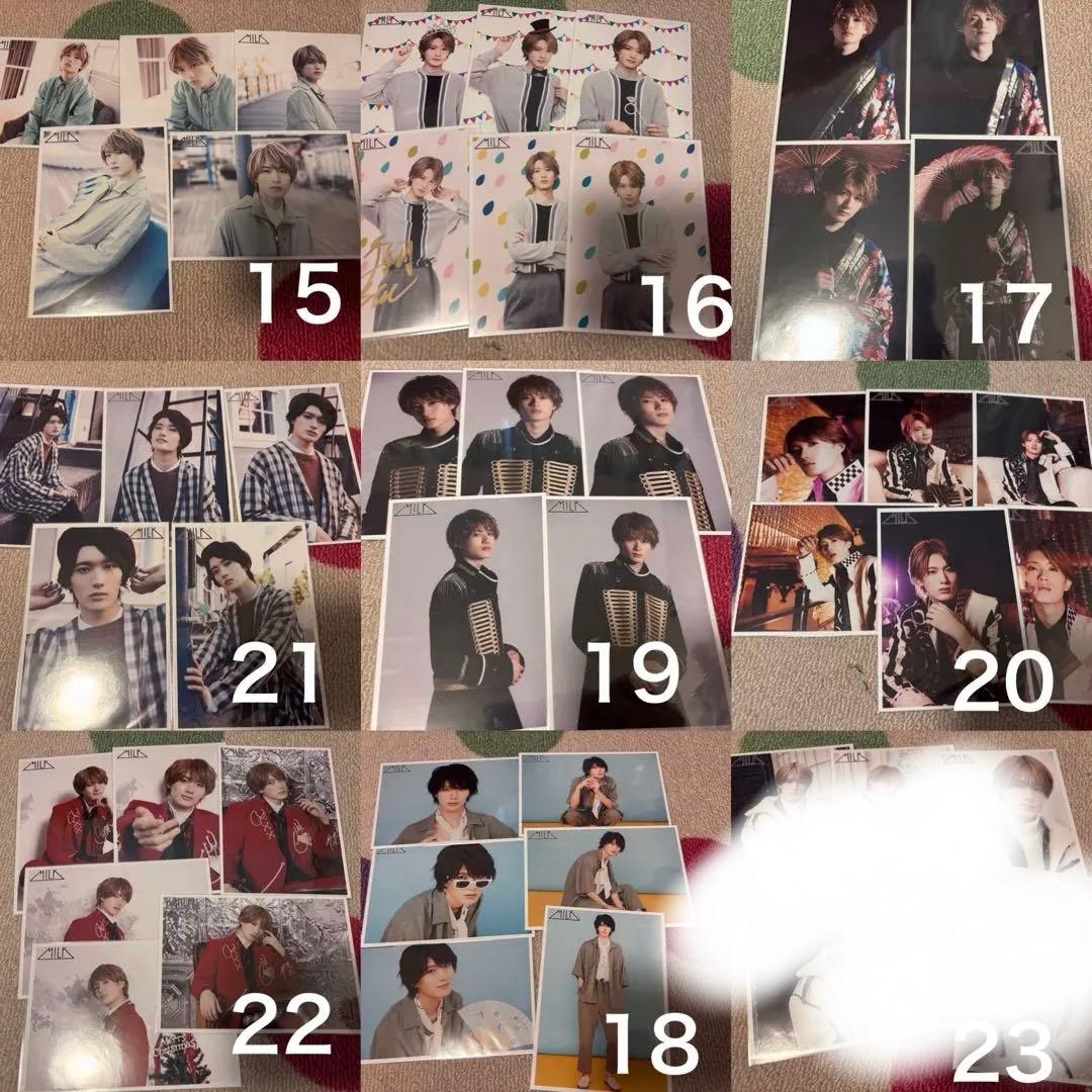 M!LK 山中柔太朗 生写真 まとめ売り 103枚