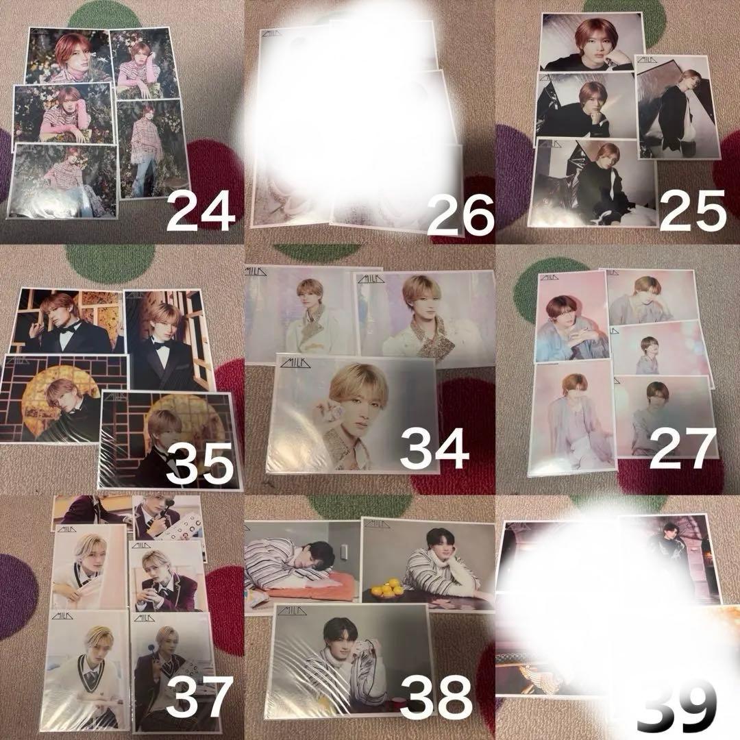 M!LK 山中柔太朗 生写真 まとめ売り 103枚