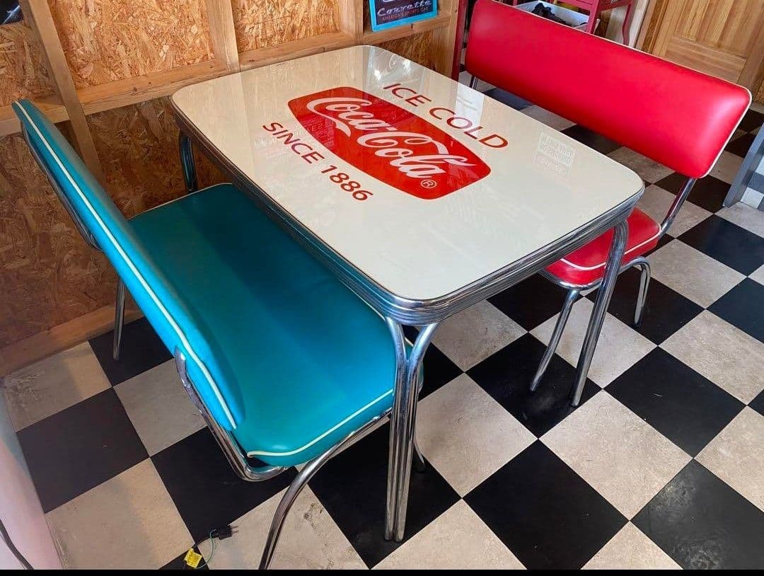 アメリカンダイナー ダイナーセット ダイニングセット 直接引き取り商品