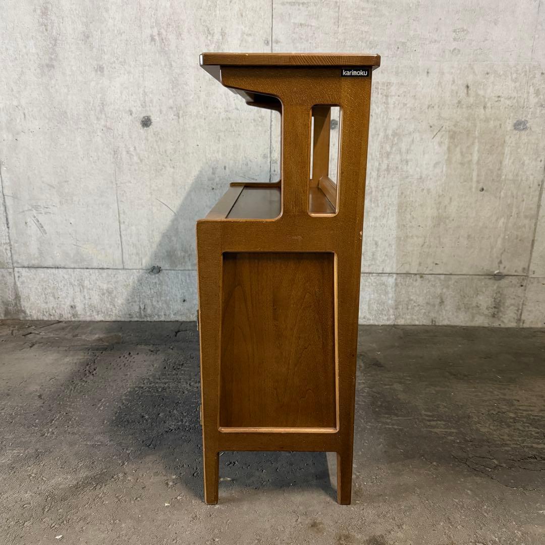 karimoku カリモク キャビネット 棚 電話台 サイドボード リビング収納