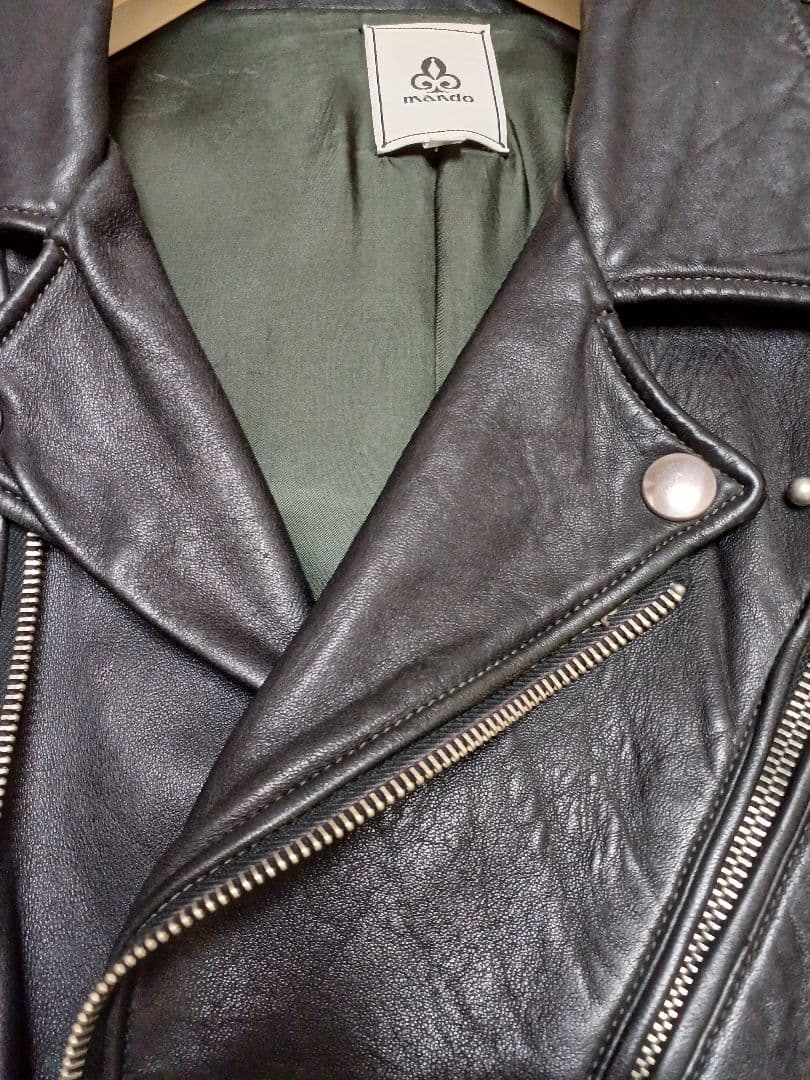 mando 羊革 レザーライダース