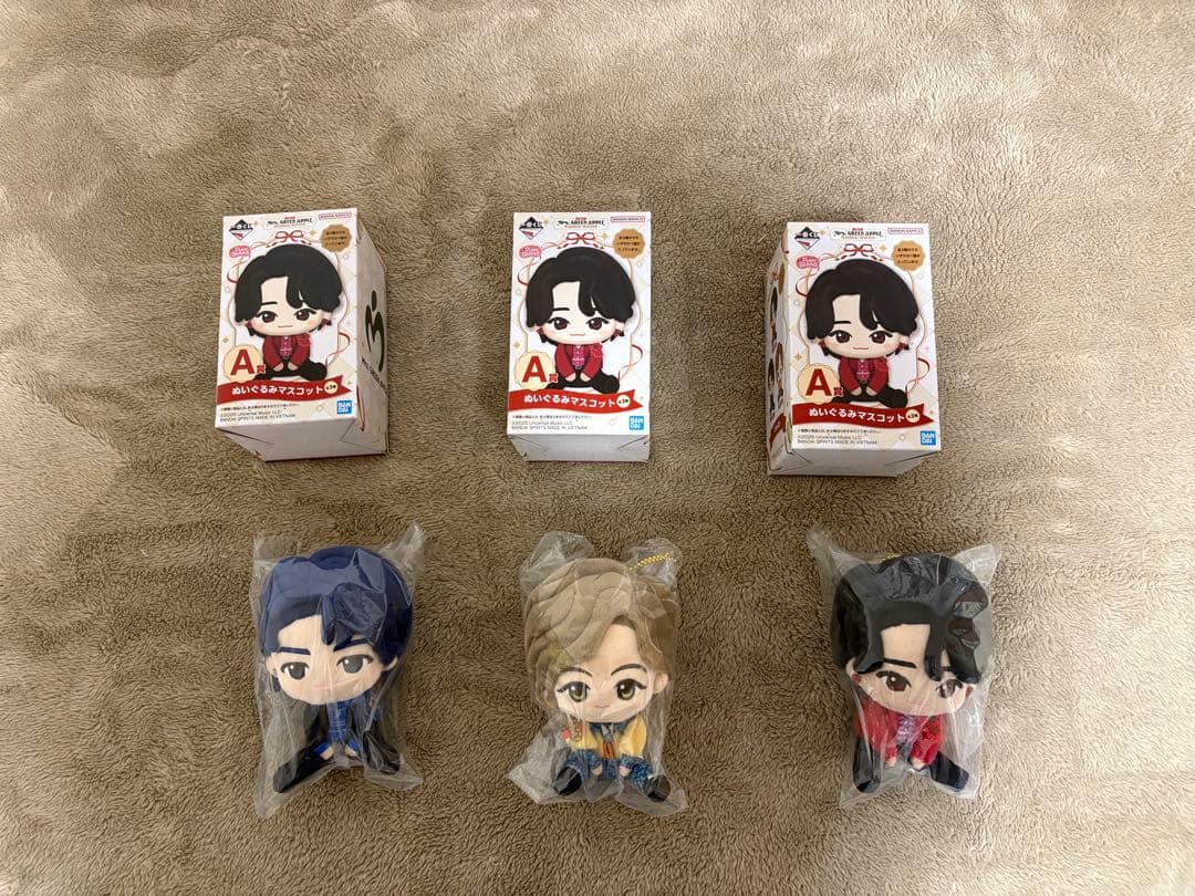 一番くじA賞3体セット 【大森元貴・若井滉斗・藤澤涼架】