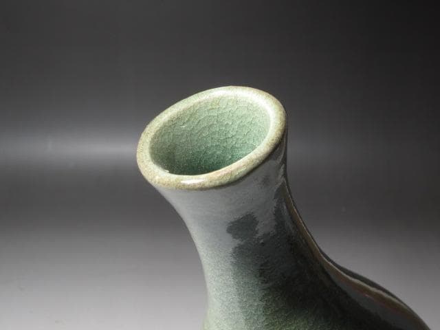 ☆　時代　高麗花入　黒田陶々庵極めがございます☆y467