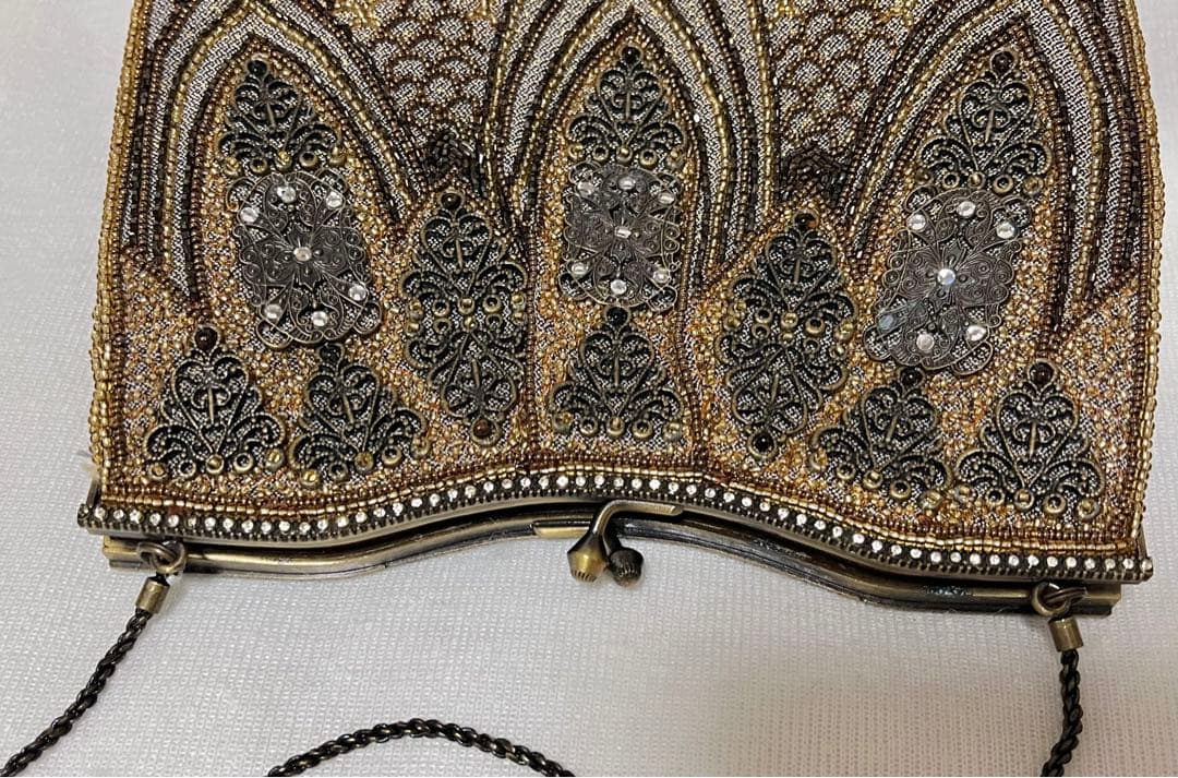 Lumyはしもと 和装バッグ ビーズ パーティーバッグ ヴィンテージ 2点セット