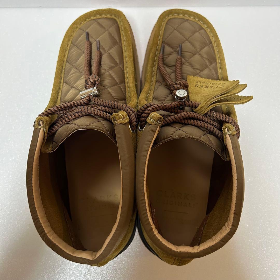 【希少】MONCLER × Clarks Wallabee 26cm コラボ