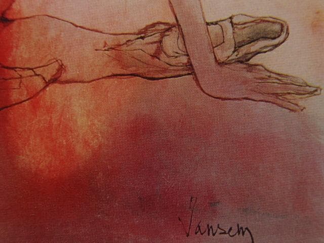 ジャン・ジャンセン、「練習１」、希少、高級額装・画集画、状態良好