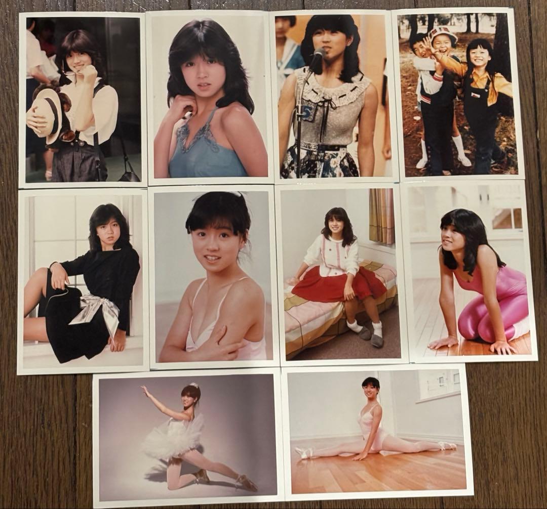 中森明菜　ひとりじめ(生写真10枚)➕生写真9枚　希少品