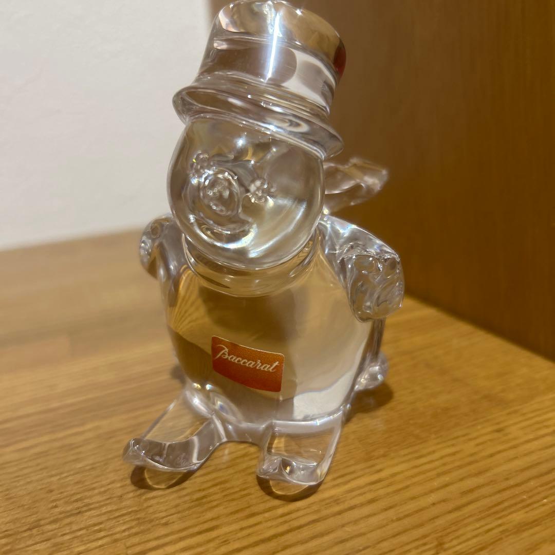Baccarat クリスタル 雪だるま