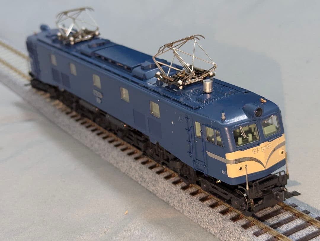 KATO　EF58　(大窓・ブルー) 【1-301】　HOゲージ　DCC化済