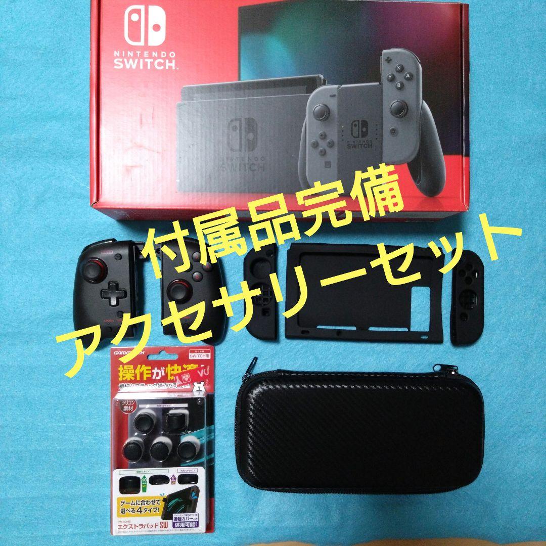 任天堂Switch本体(グレー)＋アクセサリー