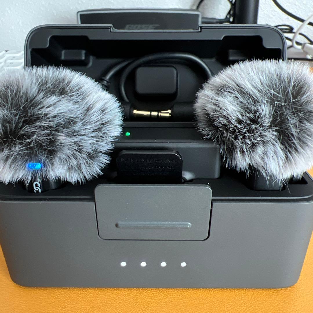 DJI MINI ワイヤレスマイクセット ウィンドジャマー付き