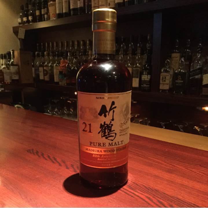 竹鶴21年 ピュアモルト マディラ・ウッド・フィニッシュ 46度 700ml