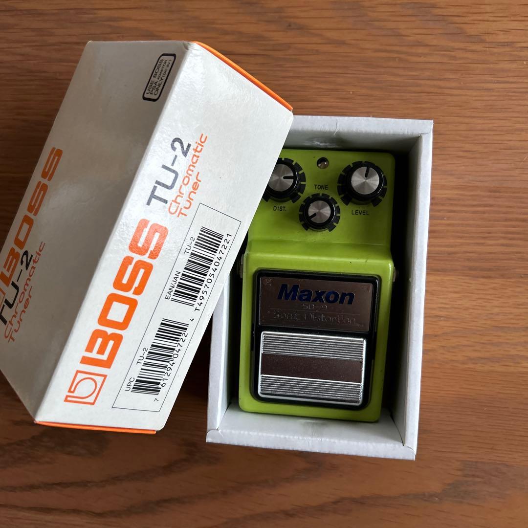 Maxon SD-9 Sonic Distortion エフェクタージャンク扱い