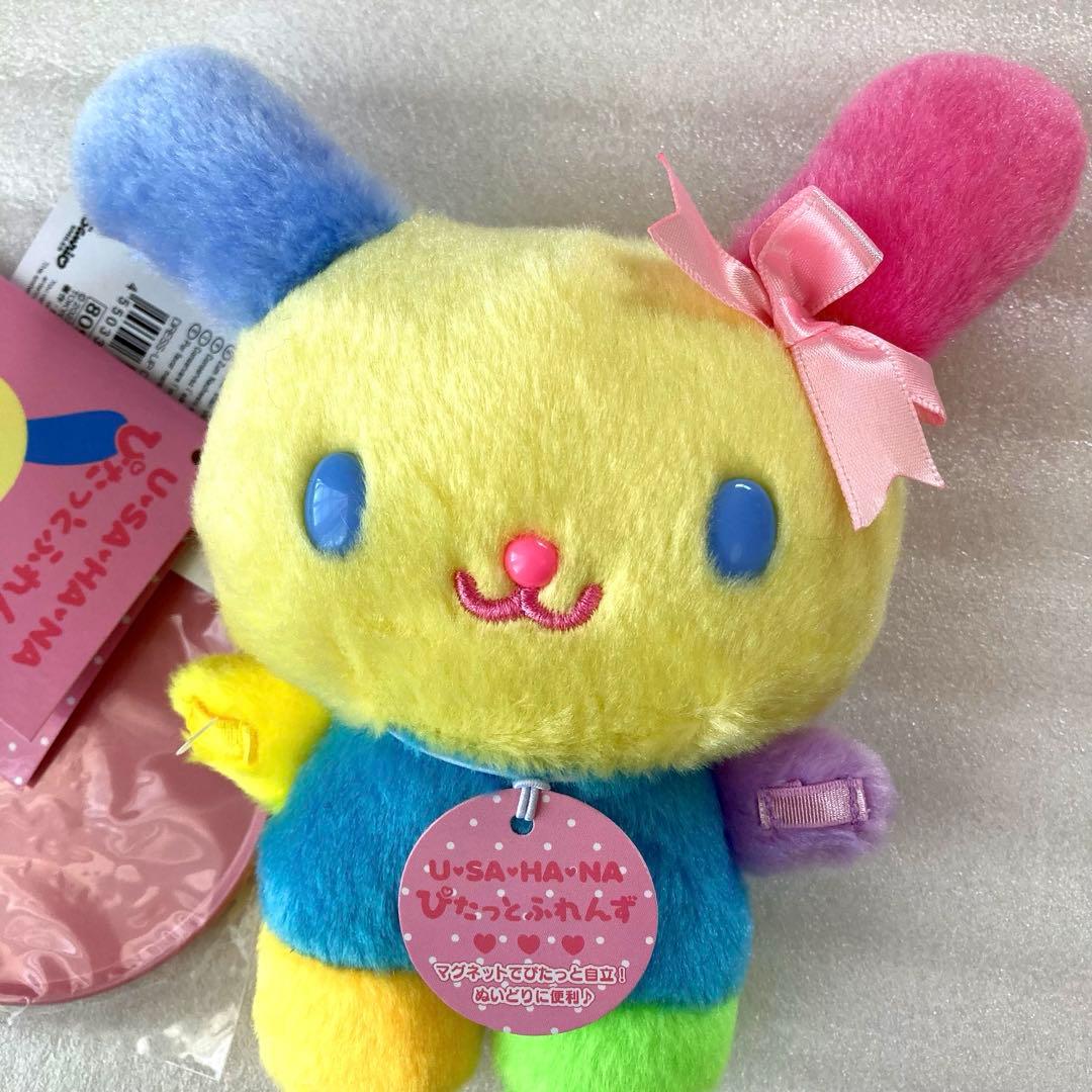 新品 ウサハナ サンリオ ぴたっとふれんず ぬいぐるみ Sサイズ ぬいどりドール