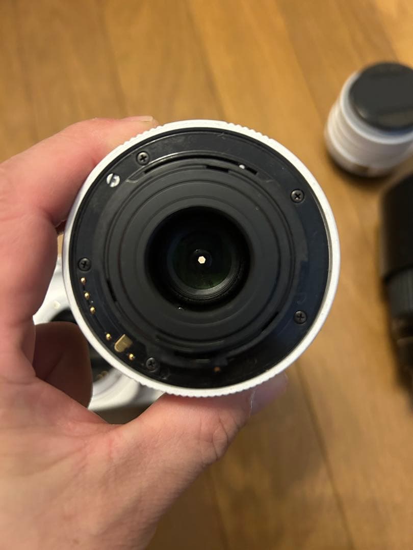 一眼レフカメラ PENTAX K-x ホワイト （ジャンク品）