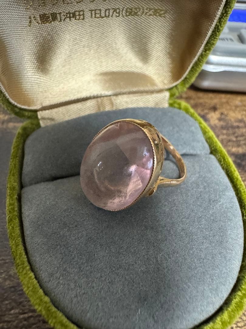 k18 千本透かし　ヴィンテージリング　6.18g