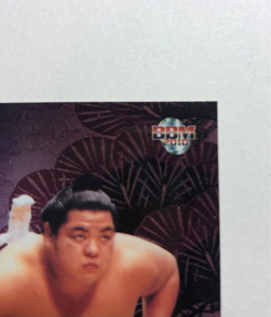 BBM2010 横綱・北勝海直筆サインカード