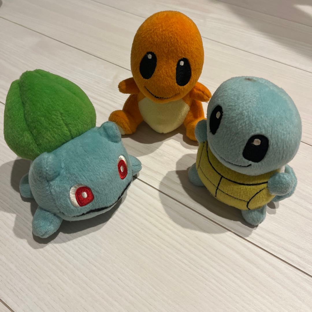 ポケモンセンター限定 ヒトカゲ ゼニガメ フシギダネ