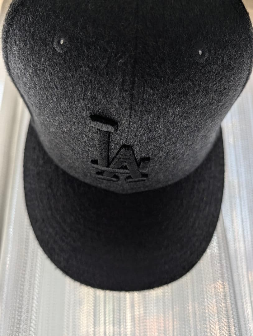 PC 59FIFTYCashmereカシミヤ ロサンゼルスドジャース チャコール