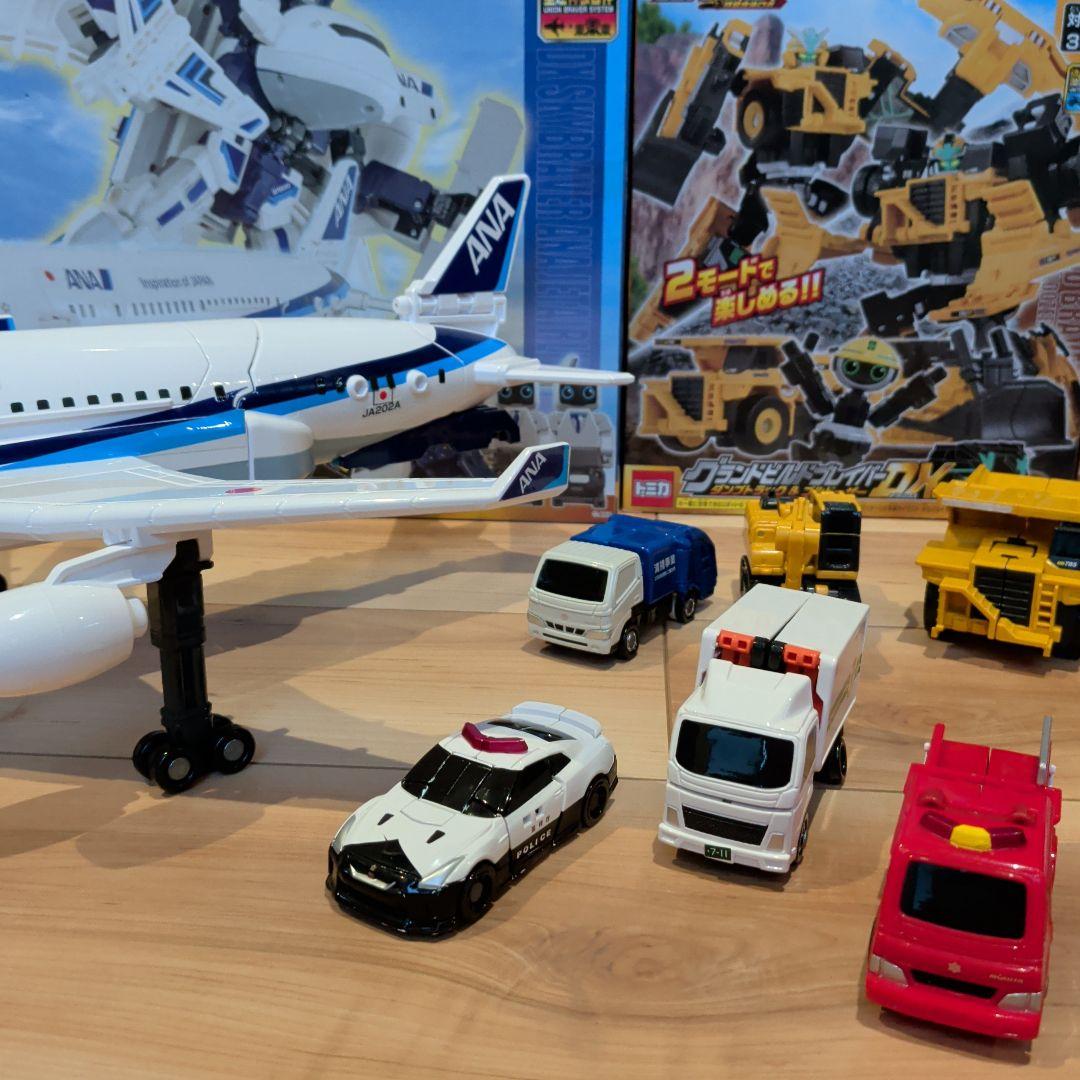 トミカヒーローズ　ジョブレイバー　9体　セット 変形ロボット