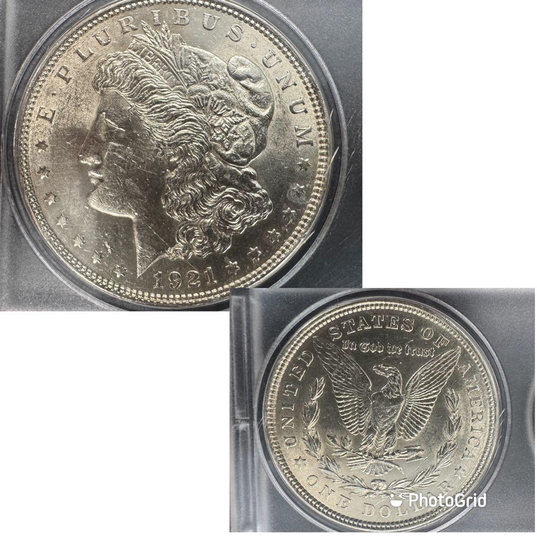 G6123 sv900 銀 アメリカ記念銀貨 6枚 セット 1921年