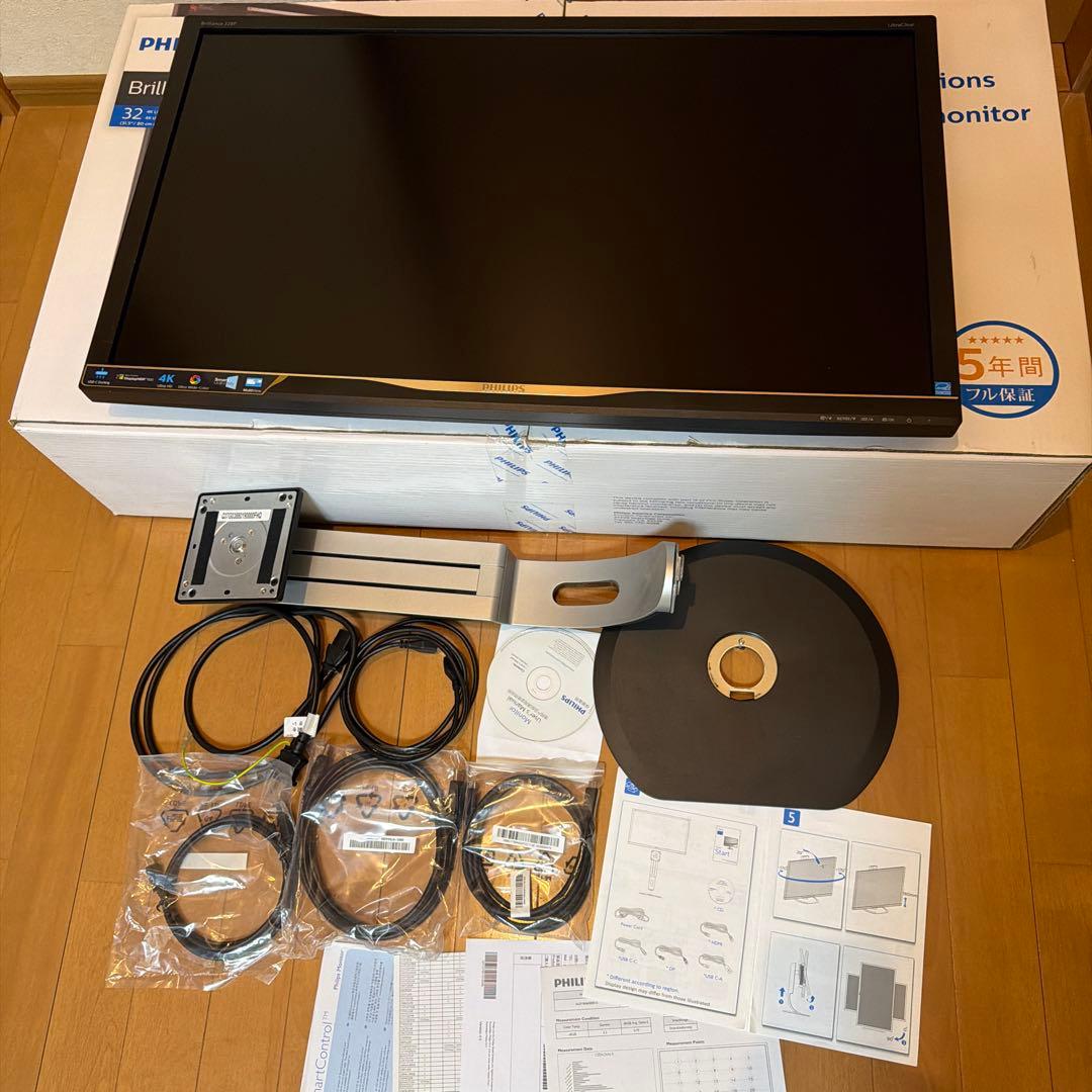 PHILIPS (フィリップス)4K モニター 31.5インチ 328P6VU