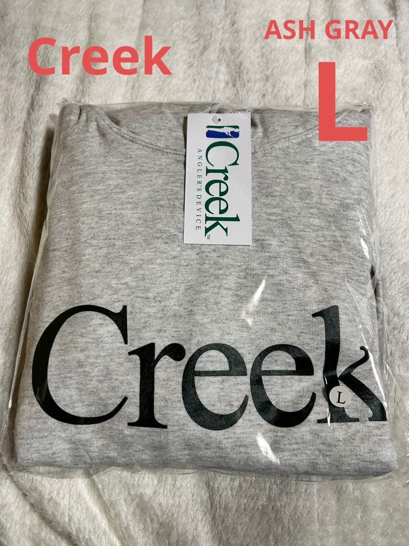 Creek angler's device フーディー L グレー