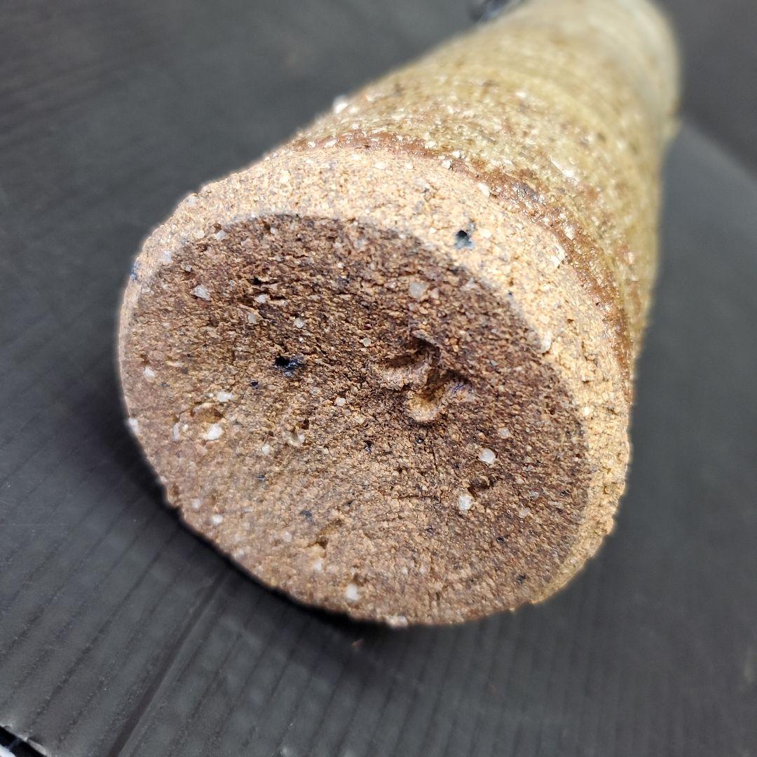 長森慶 筒形 掛花入 茶道具 華道具 花入 花生 花器 33