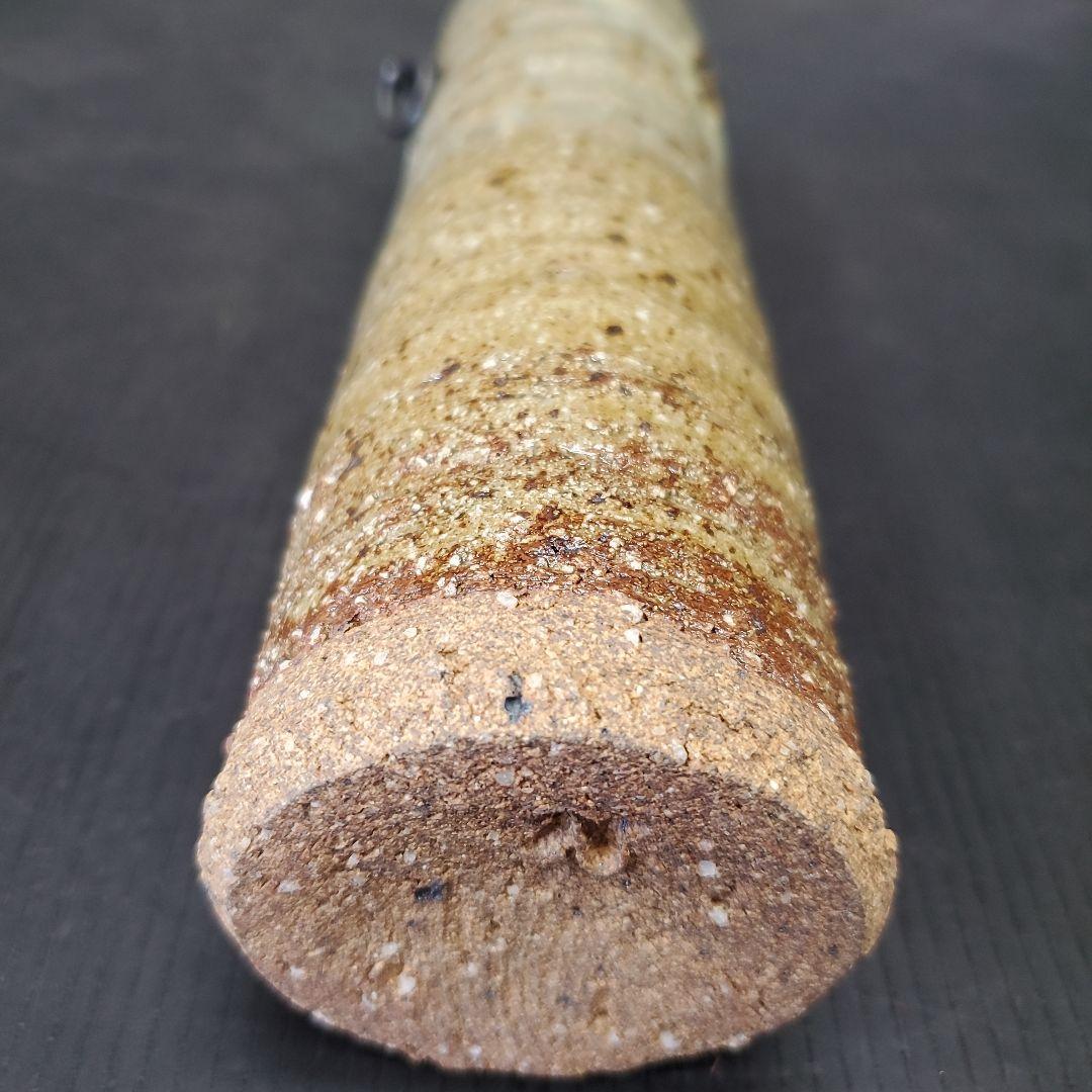 長森慶 筒形 掛花入 茶道具 華道具 花入 花生 花器 33