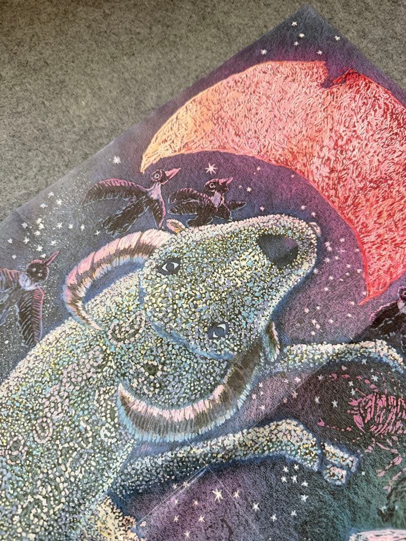 魔女の宅急便　ポスター　ウルスラの絵　アニメージュ　1989年9月号付録