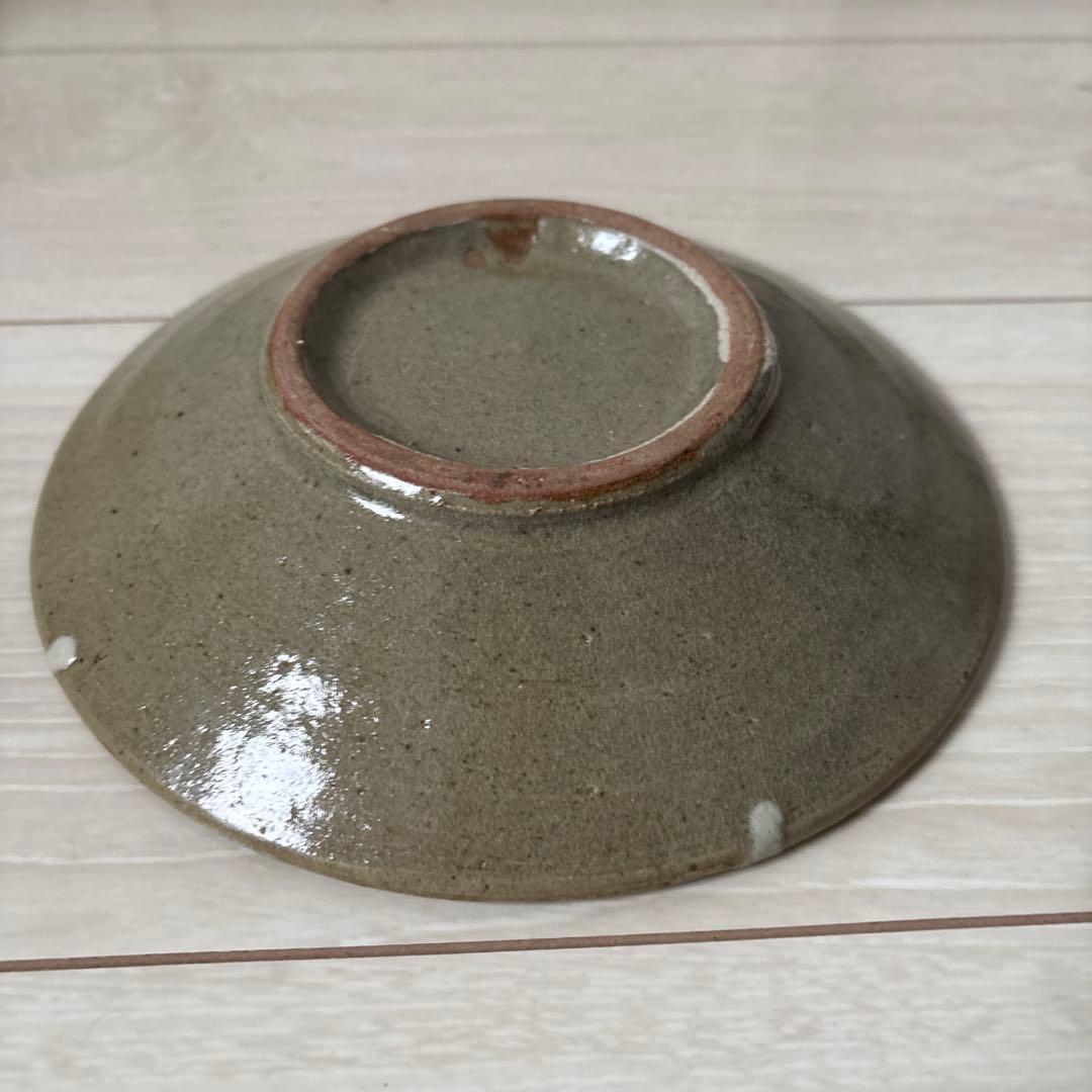 濱田庄司 流掛鉄絵皿