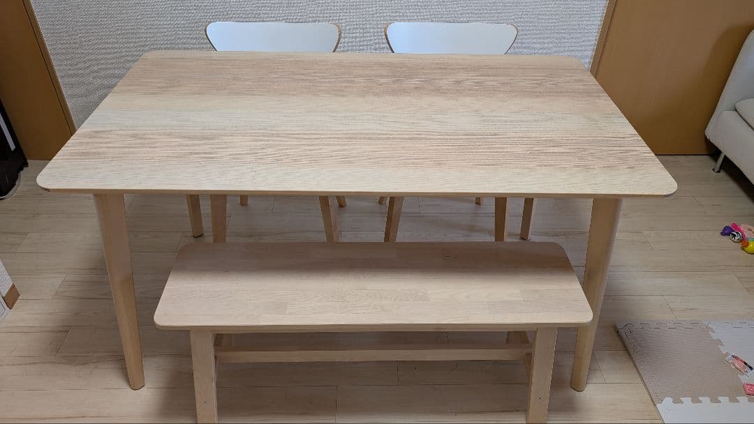 手渡しのみ　IKEA lisabo　ダイニングテーブル・チェアセット