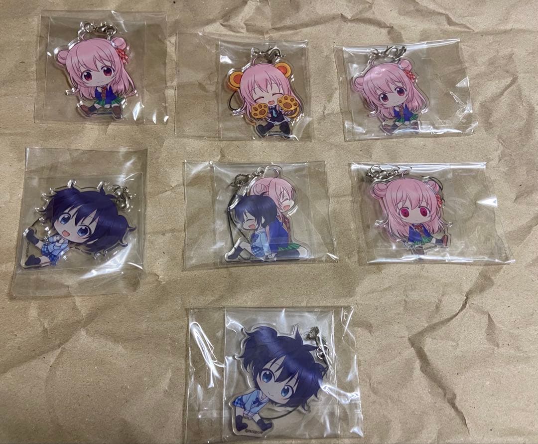ハッピーシュガーライフ　ぺたん娘　トレーディングアクリルストラップ全種類