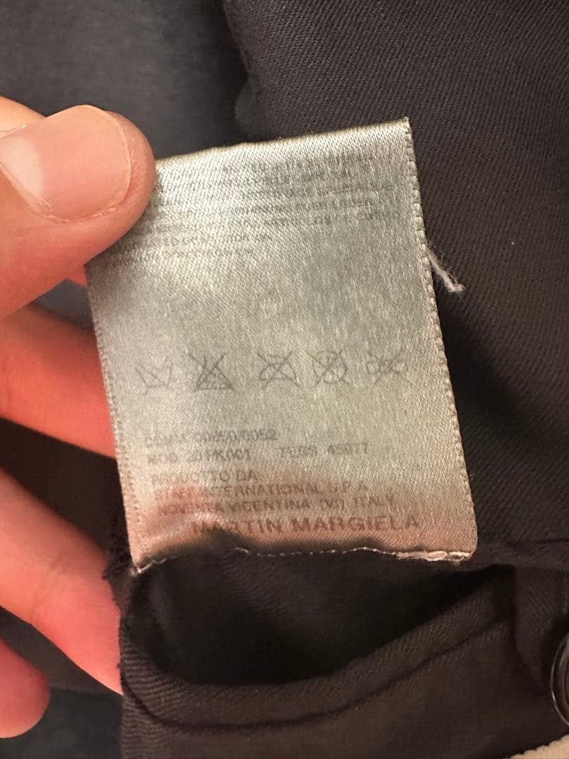 マルタンマルジェラ 05AW 八の字ライダース 5zip riders