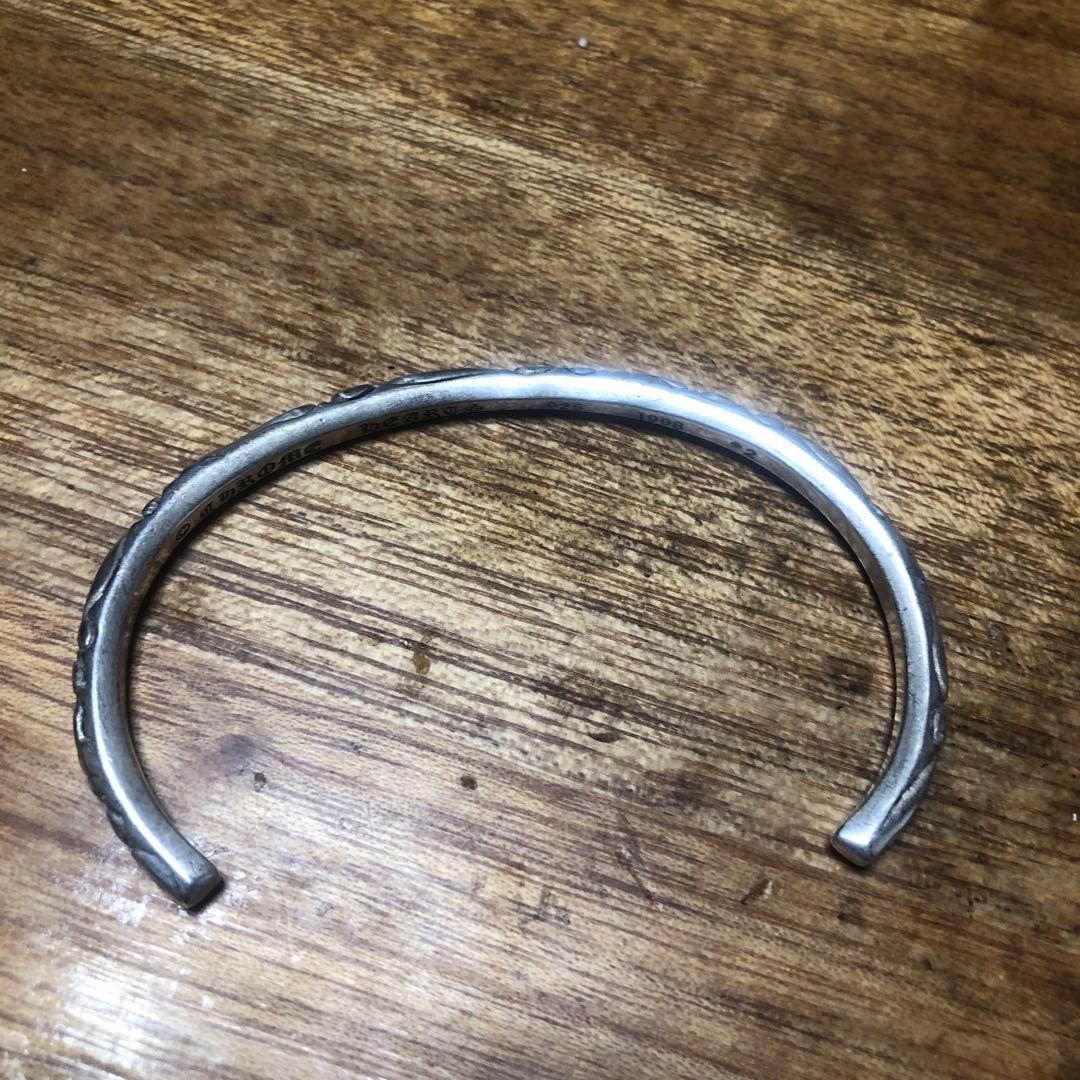 シルバーバングル 装飾模様 1998