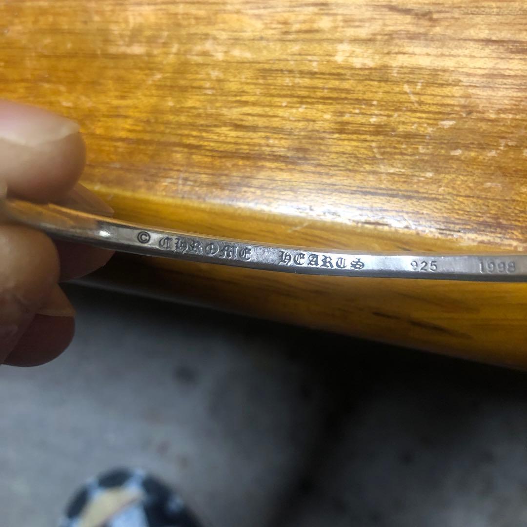 シルバーバングル 装飾模様 1998