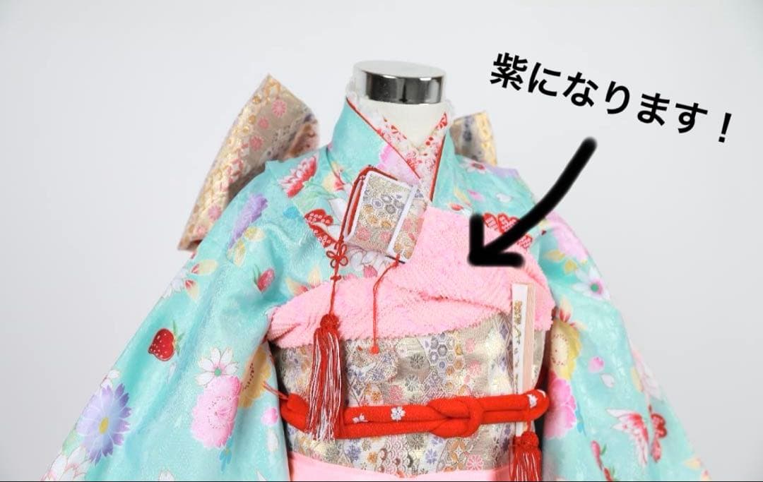 値下げ‼️美品✨格安✨七五三着物✨水色✨7歳